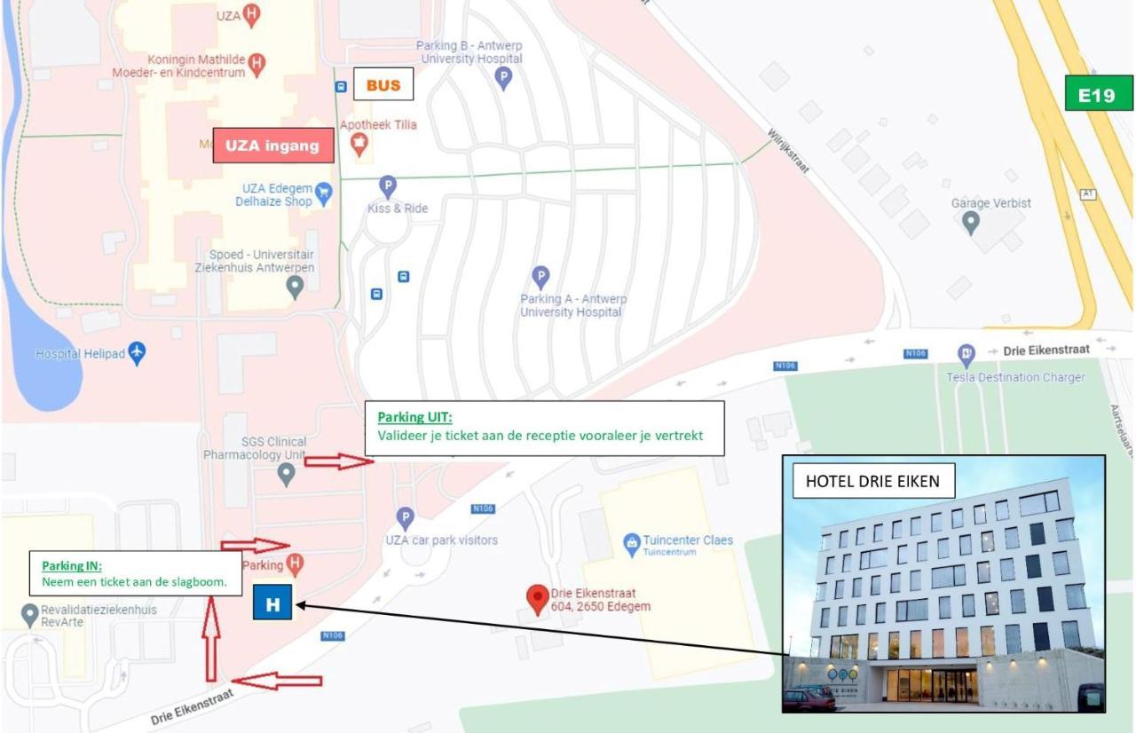 Hotel Drie Eiken Едижем Екстериор снимка